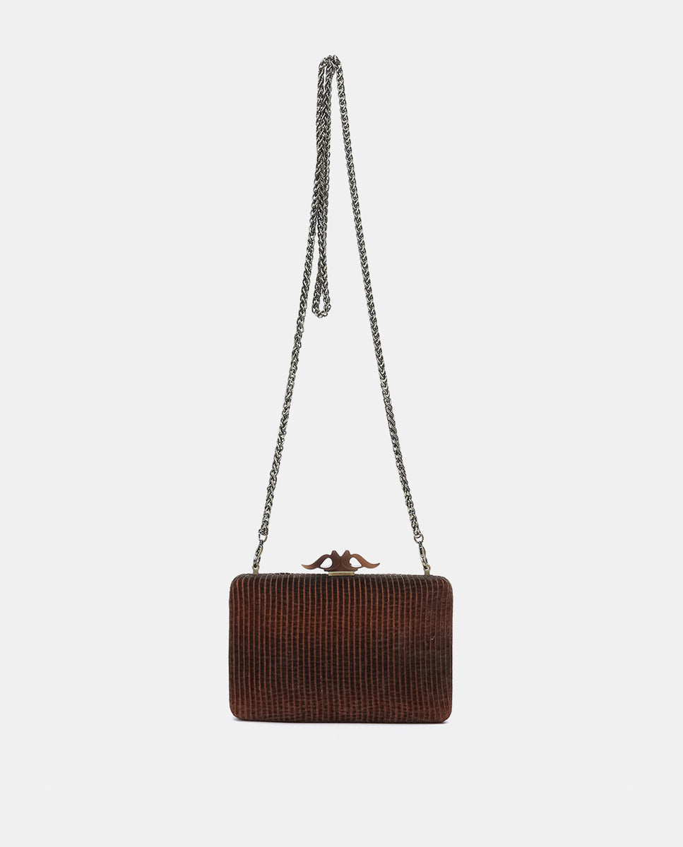 abbacino-clutch-de-fiesta-en-terciopelo-bronce image 4