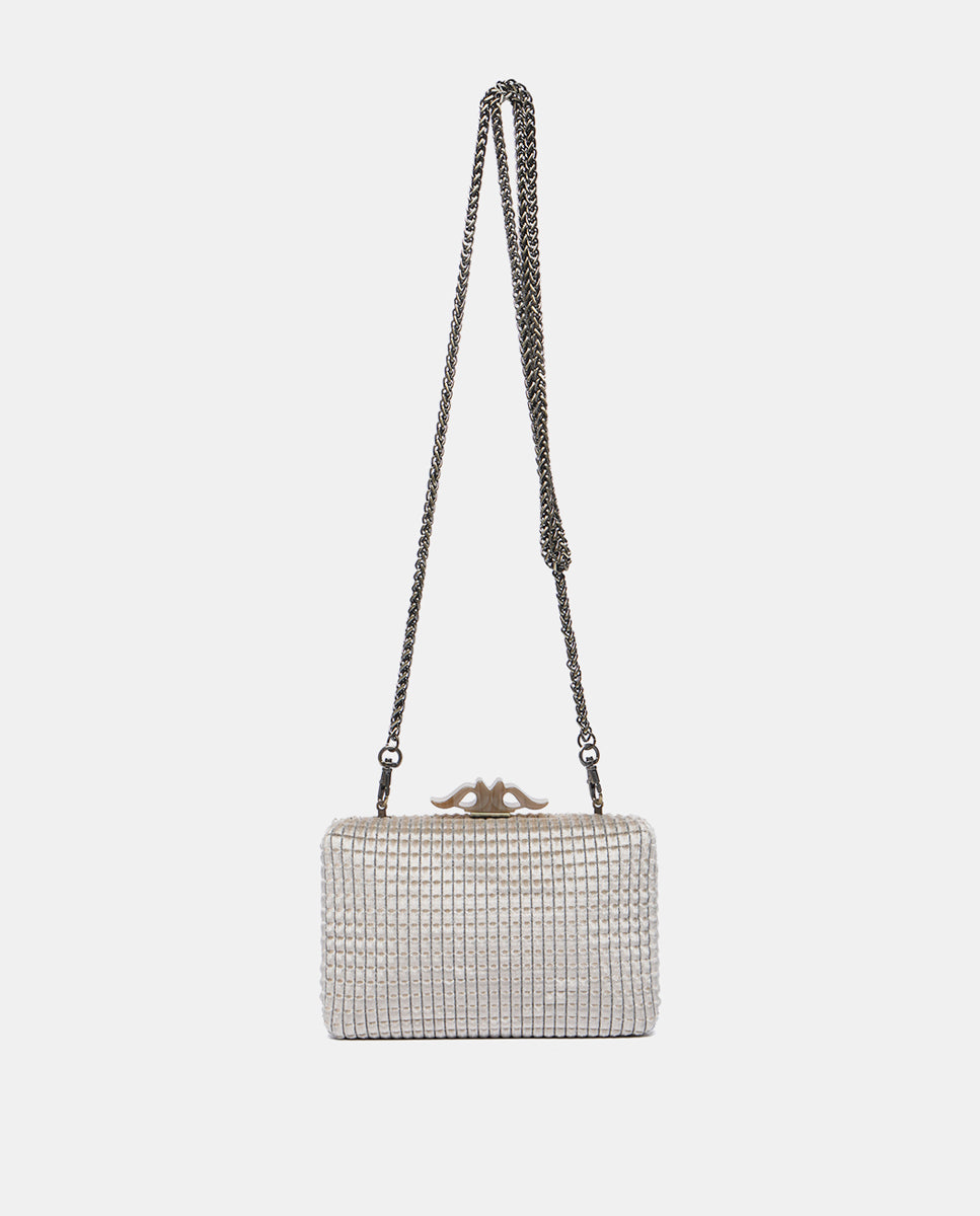 abbacino-clutch-fiesta-terciopelo-beige-geom-trico image 4