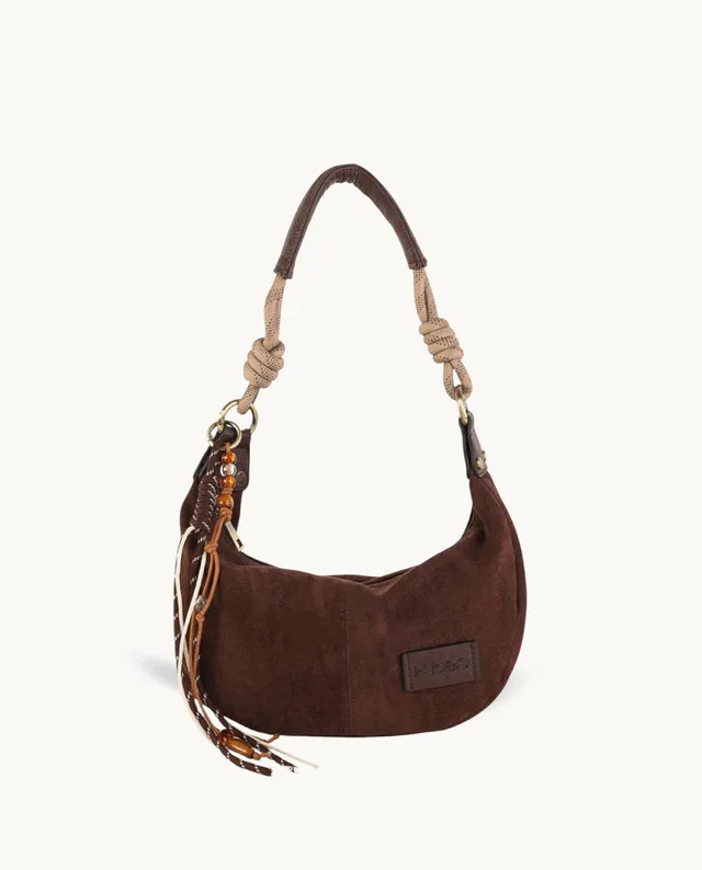 bandolera-efecto-serraje-kbas-marr-n-27x12x17-cm image 1