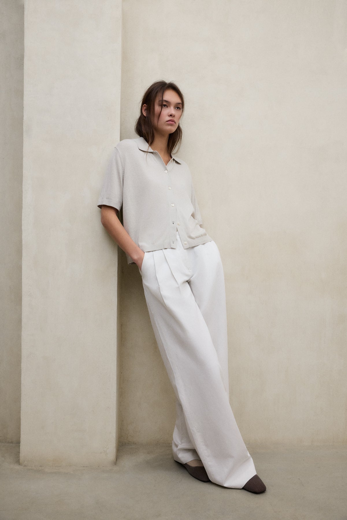 ecoalf-jersey-juniper-beige-de-mujer image 5