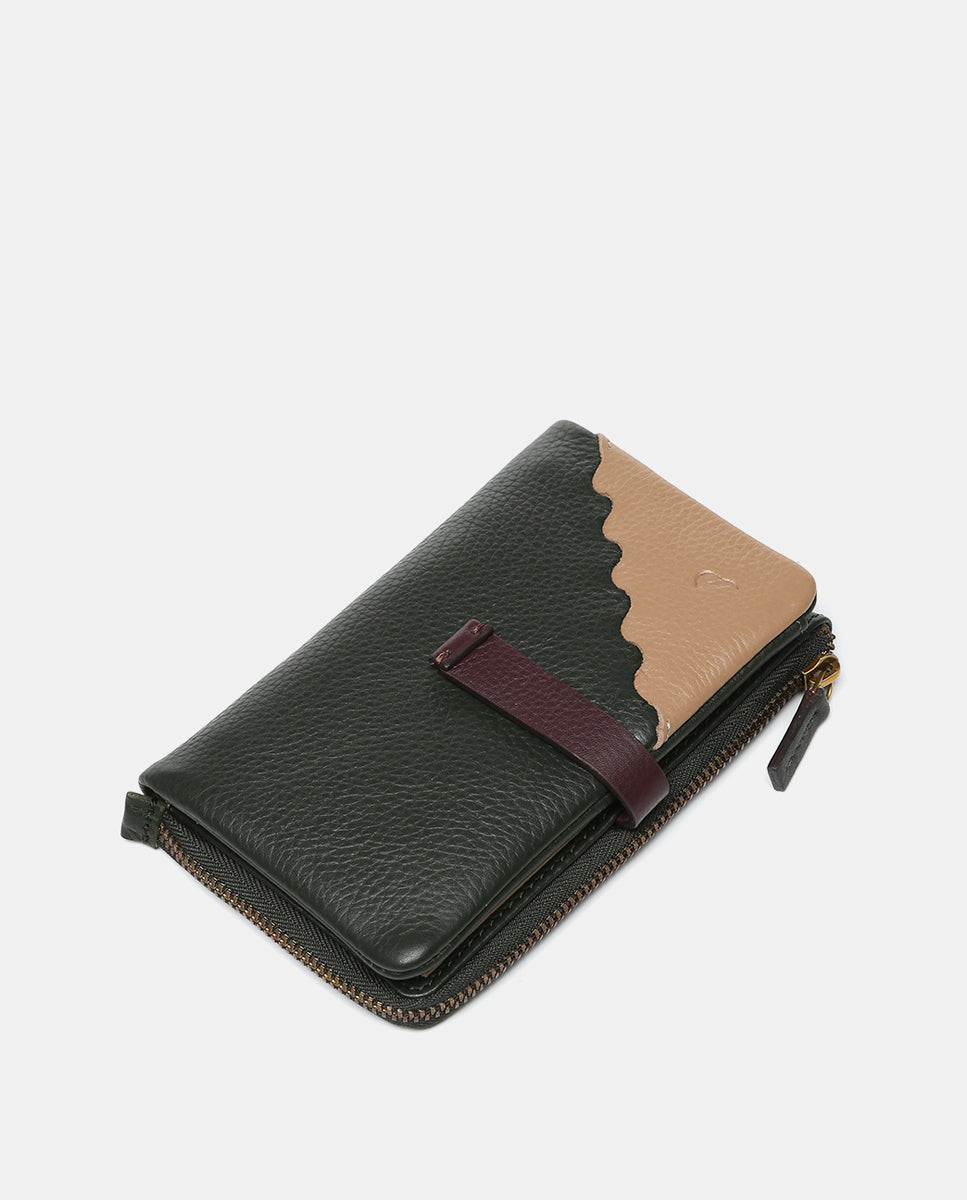 cartera-mediana-abbacino-en-piel-bicolor-verde image 5