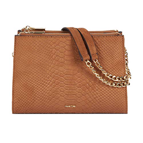 parfois-bolso-bandolera-grabada-asa-combinada-mujer-talla-m-camel image 7