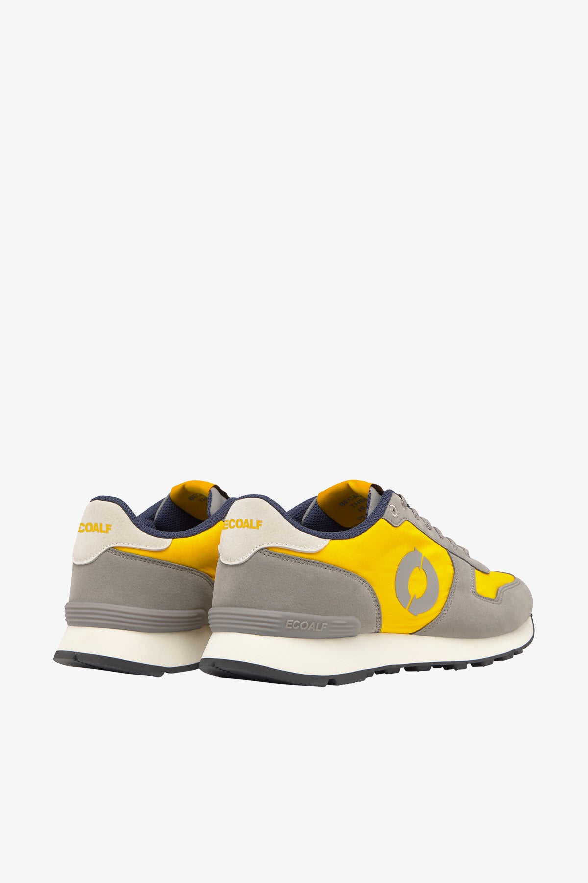 ecoalf-zapatilla-uclaalf-amarilla-de-hombre-ligera-vegana-poliamida-reciclada image 3