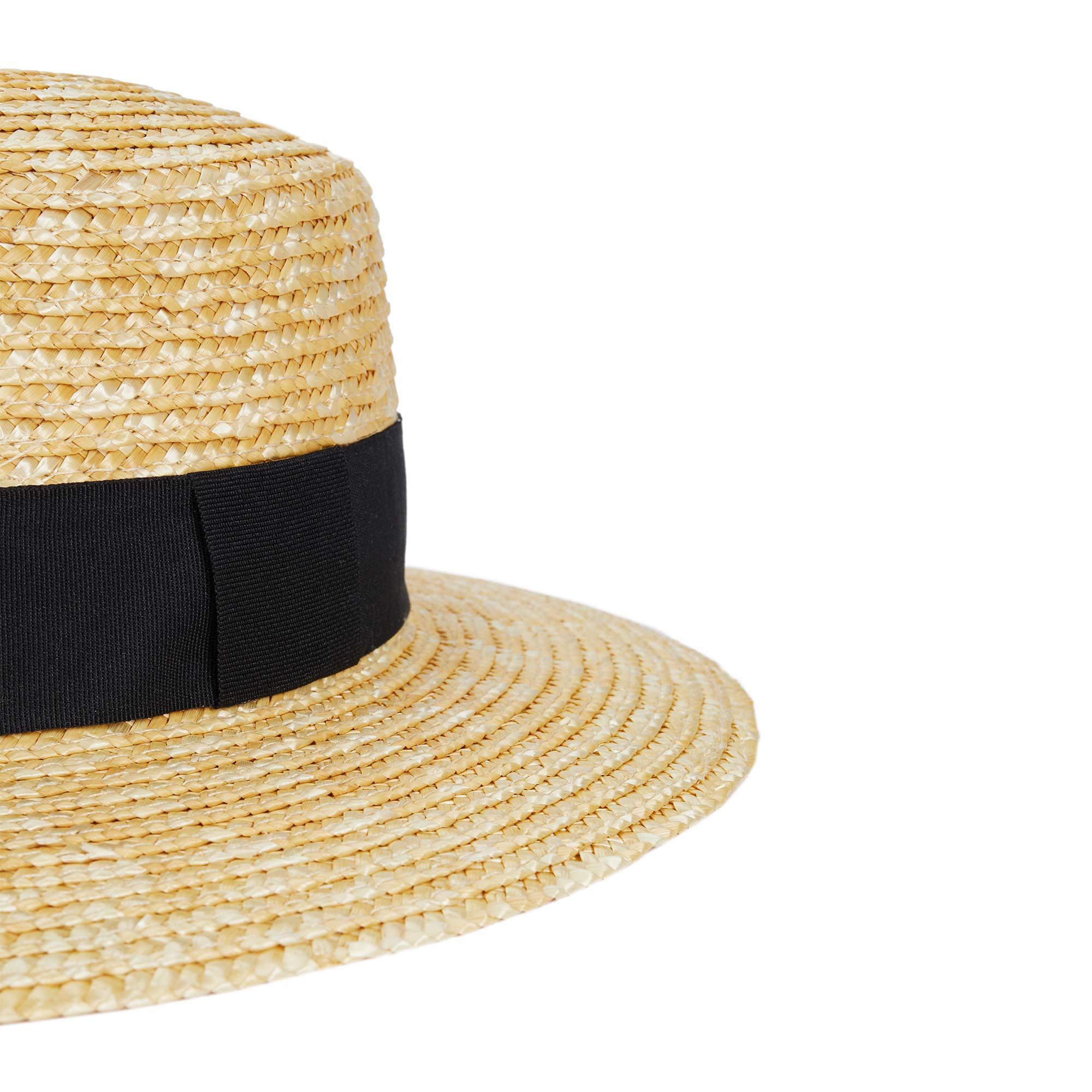 parfois-sombrero-textura-rafia-con-cinta-a-contraste-palha-mujer image 2