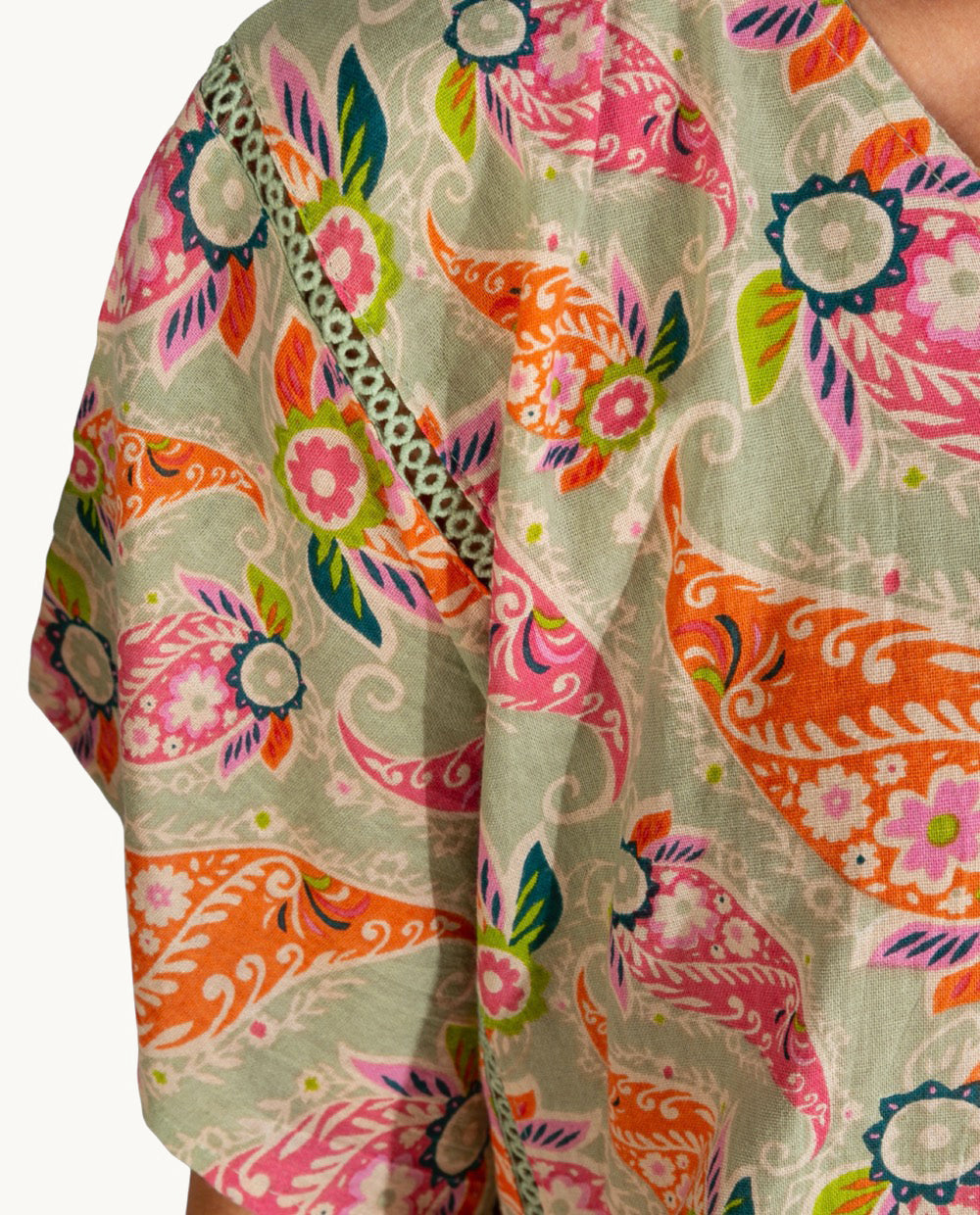 kbas-kurta-de-algod-n-talla-nica-color-verde image 3