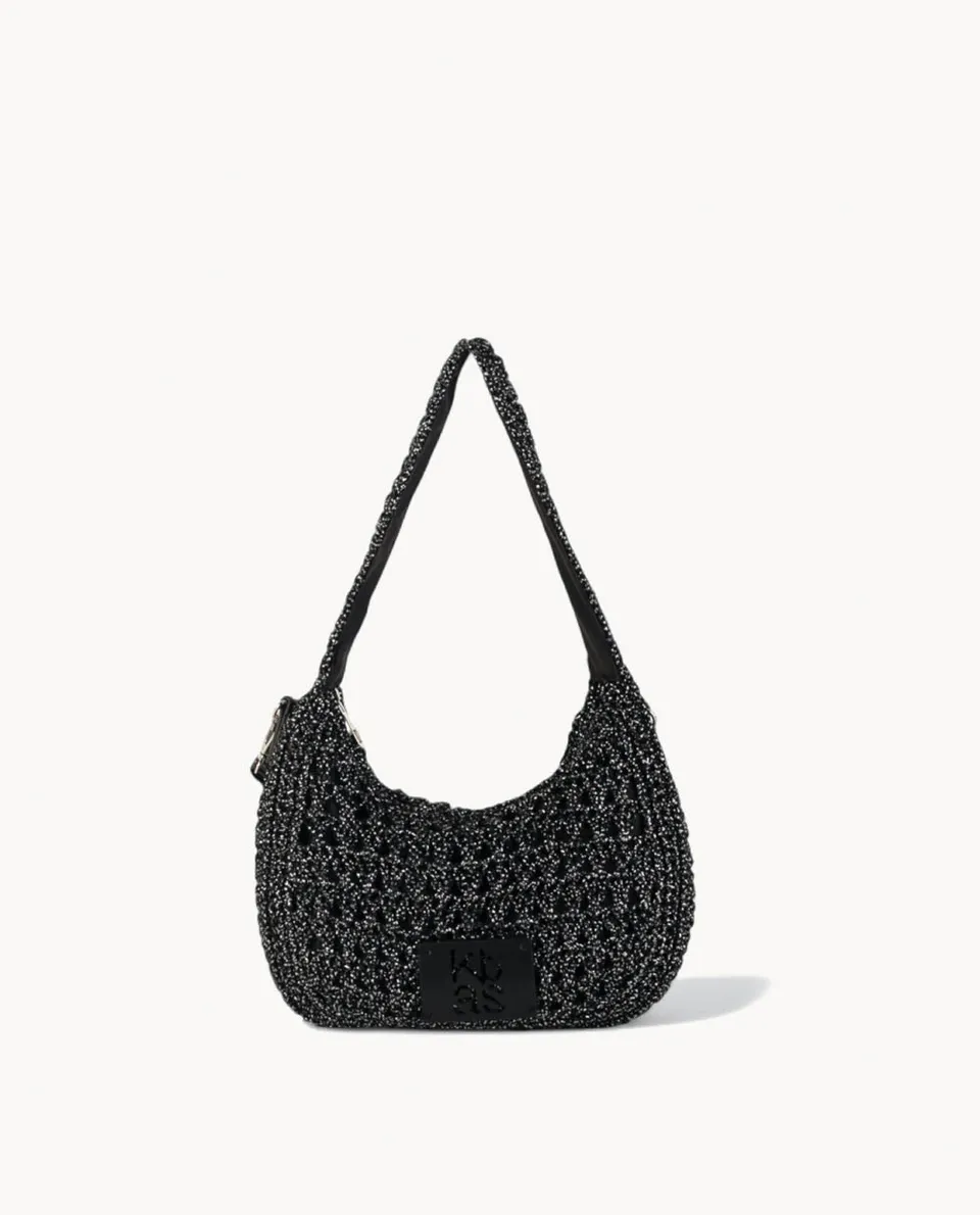 hobo-de-algod-n-kbas-con-cremallera-negro image 1