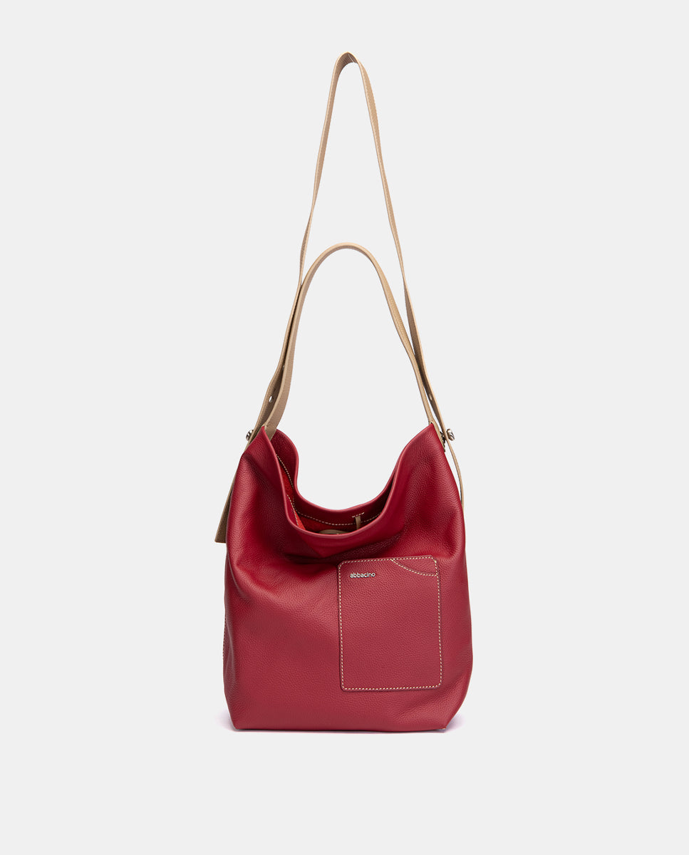 abbacino-bolso-de-hombro-en-piel-rojo image 5