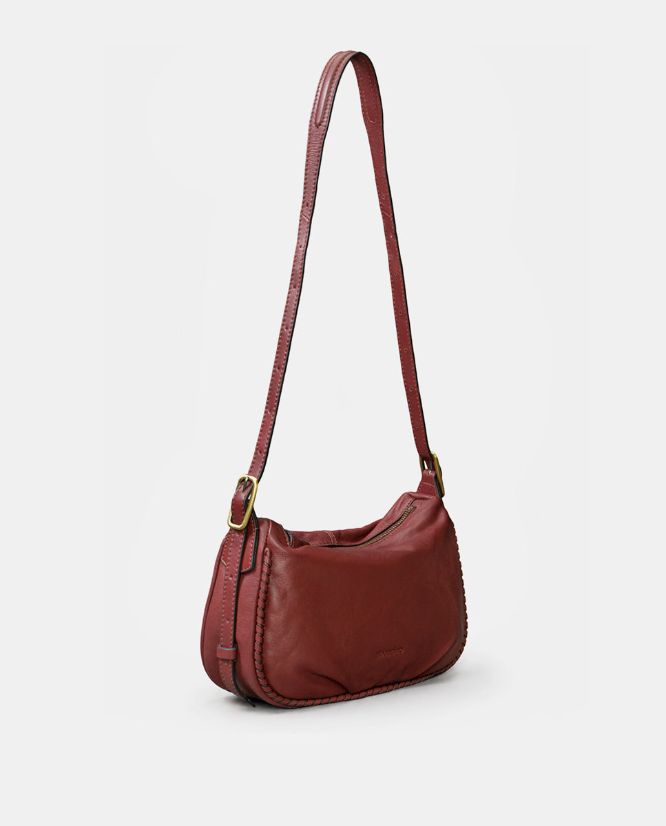 abbacino-bolso-de-mano-mujer-piel-burdeos-cl-sico image 4