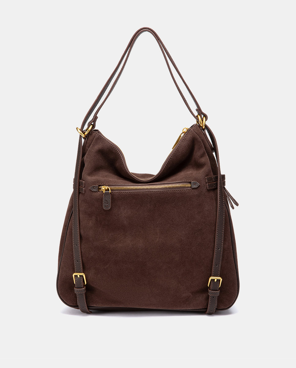 abbacino-bolso-multifuncional-serraje-marr-n-hombro-mochila image 3
