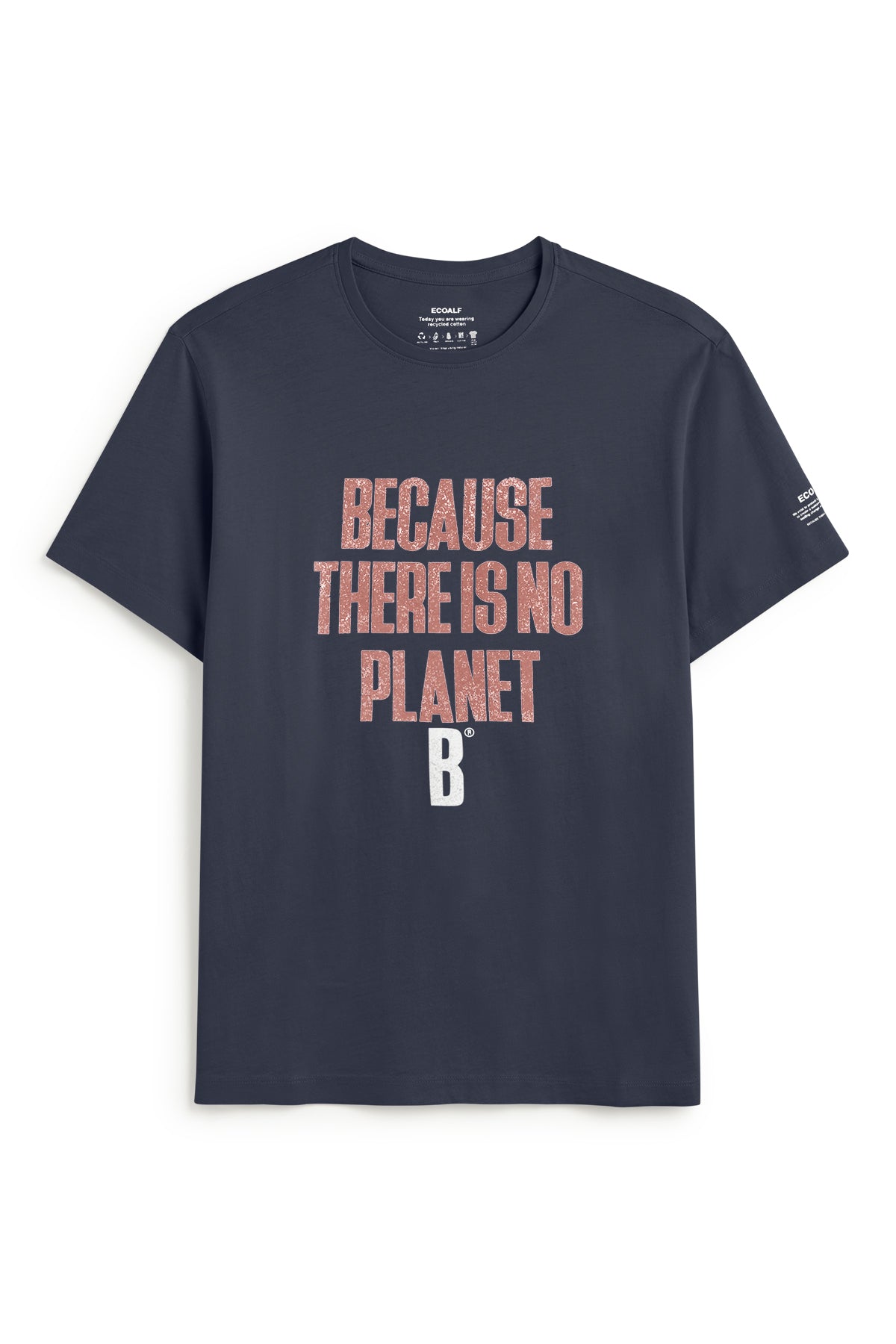 camiseta-min-azul-marino-de-ecoalf-para-hombre-algod-n-org-nico-50-fit-regular-e image 5