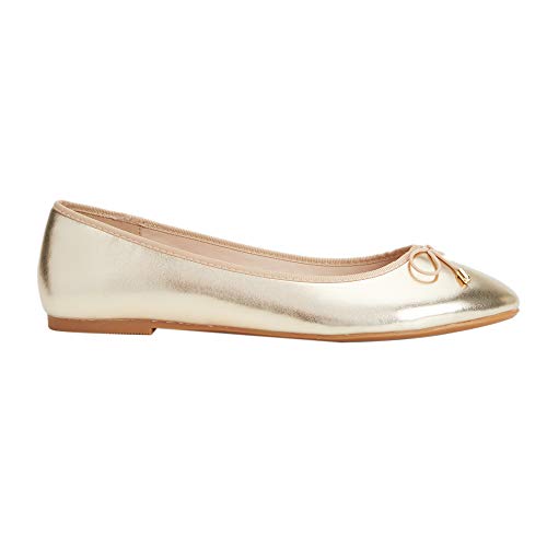 parfois-bailarinas-special-price-mujer-talla-39-ouro-claro image 7