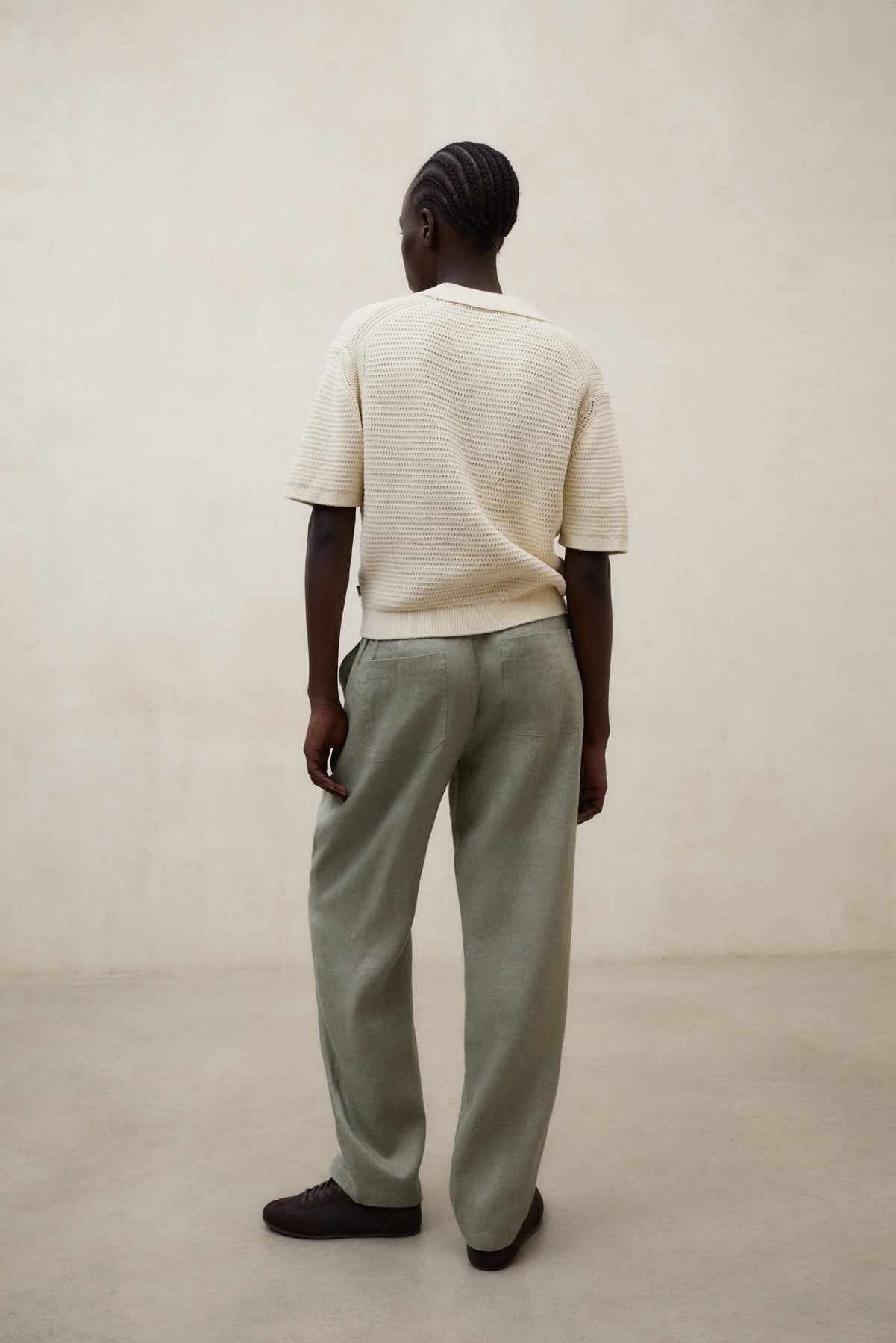 jersey-anna-de-ecoalf-beige-55-algod-n-org-nico-fit-relajado image 5