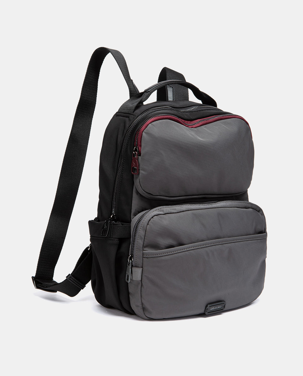 abbacino-mochila-materiales-reciclados-gris image 2