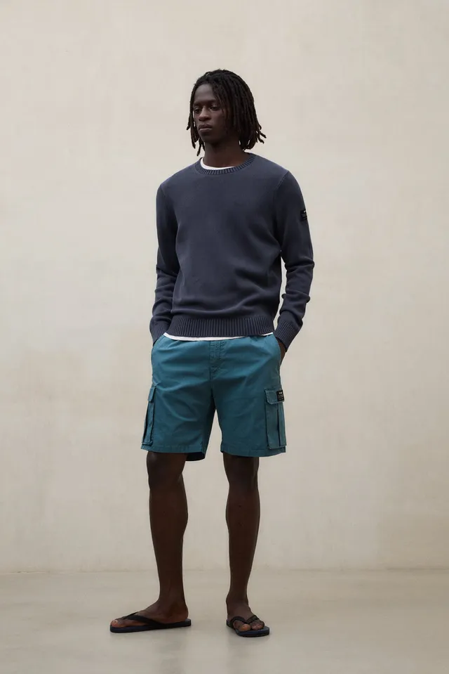 ecoalf-jersey-tail-azul-marino-para-hombre-50-algod-n-reciclado-lavado-a-la-pied image 1
