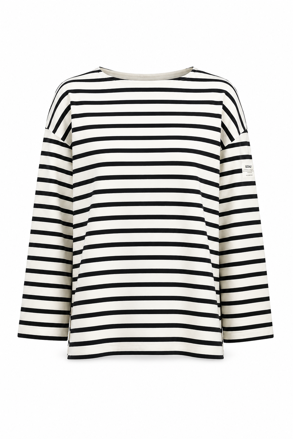 sudadera-ecoalf-sailor-de-algod-n-reciclado-fit-holgado-color-blanca-para-mujer image 6