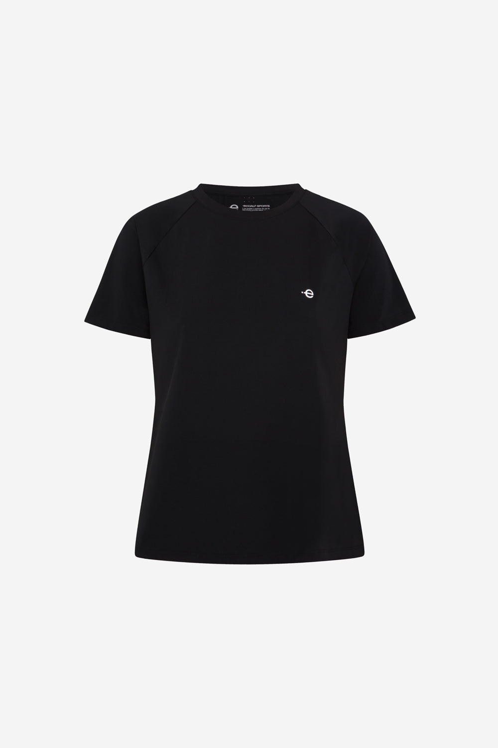 camiseta-ecoalf-amsterdam-negra-de-mujer-transpirable image 1