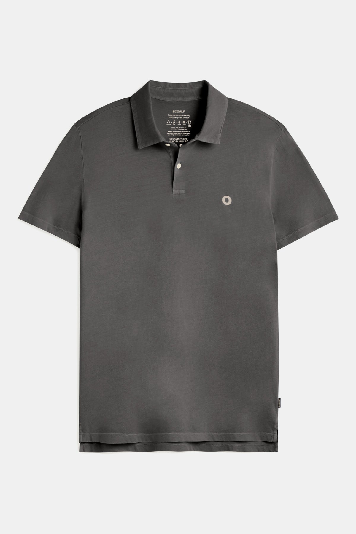 ecoalf-polo-jersey-theo-gris-oscuro-para-hombre-100-algod-n-reciclado-logo-borda image 4