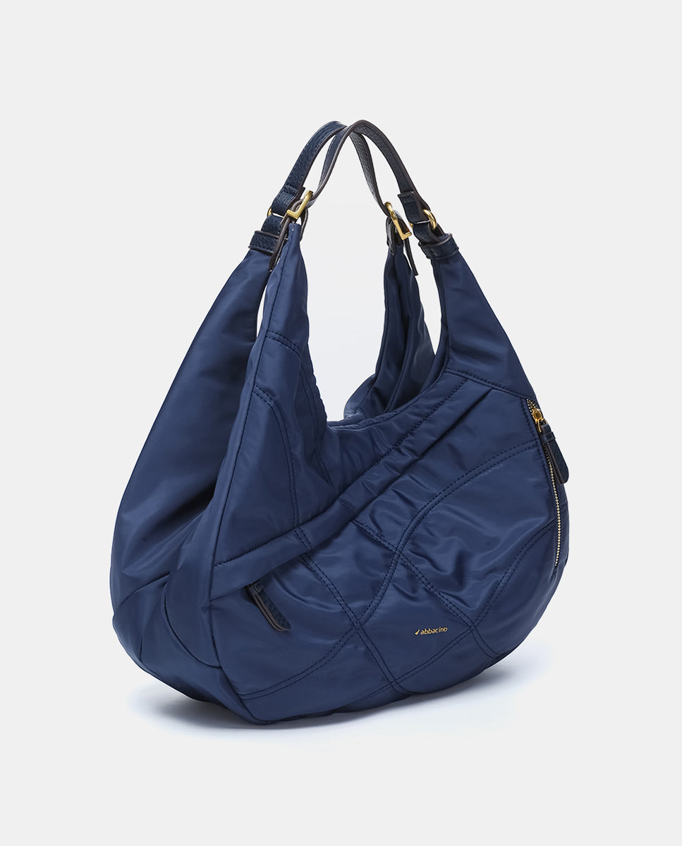 abbacino-bolso-hobo-de-hombro-reciclado-azul image 2