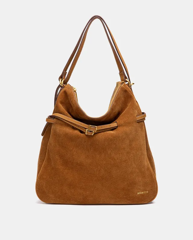abbacino-bolso-multifuncional-serraje-cognac-hombro-mochila image 1