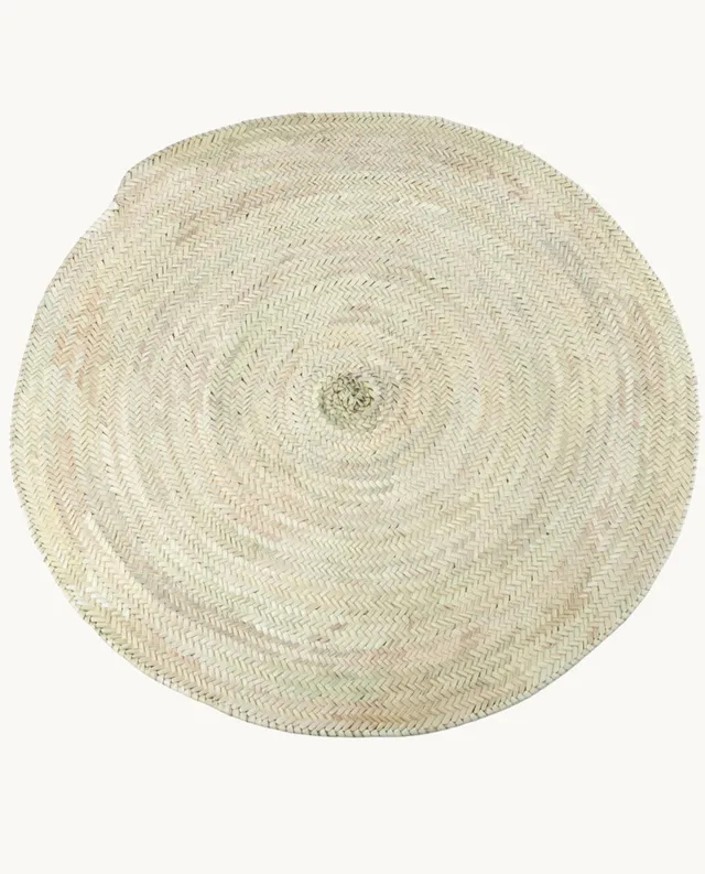 alfombra-redonda-kbas-de-palma-natural-140-cm-de-di-metro image 1