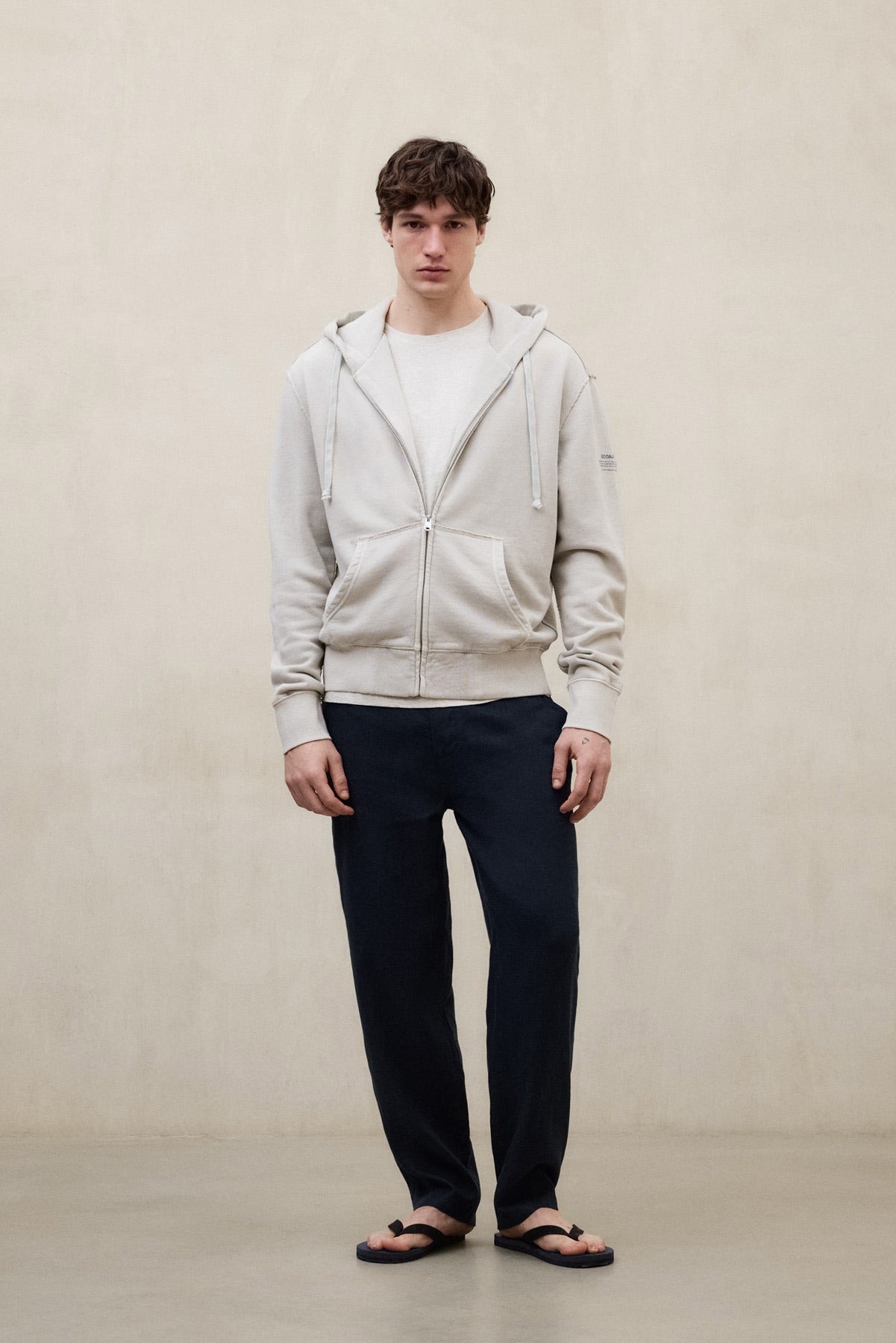 ecoalf-sudadera-rena-gris-para-hombre-algod-n-reciclado-fit-regular-capucha-y-bo image 3