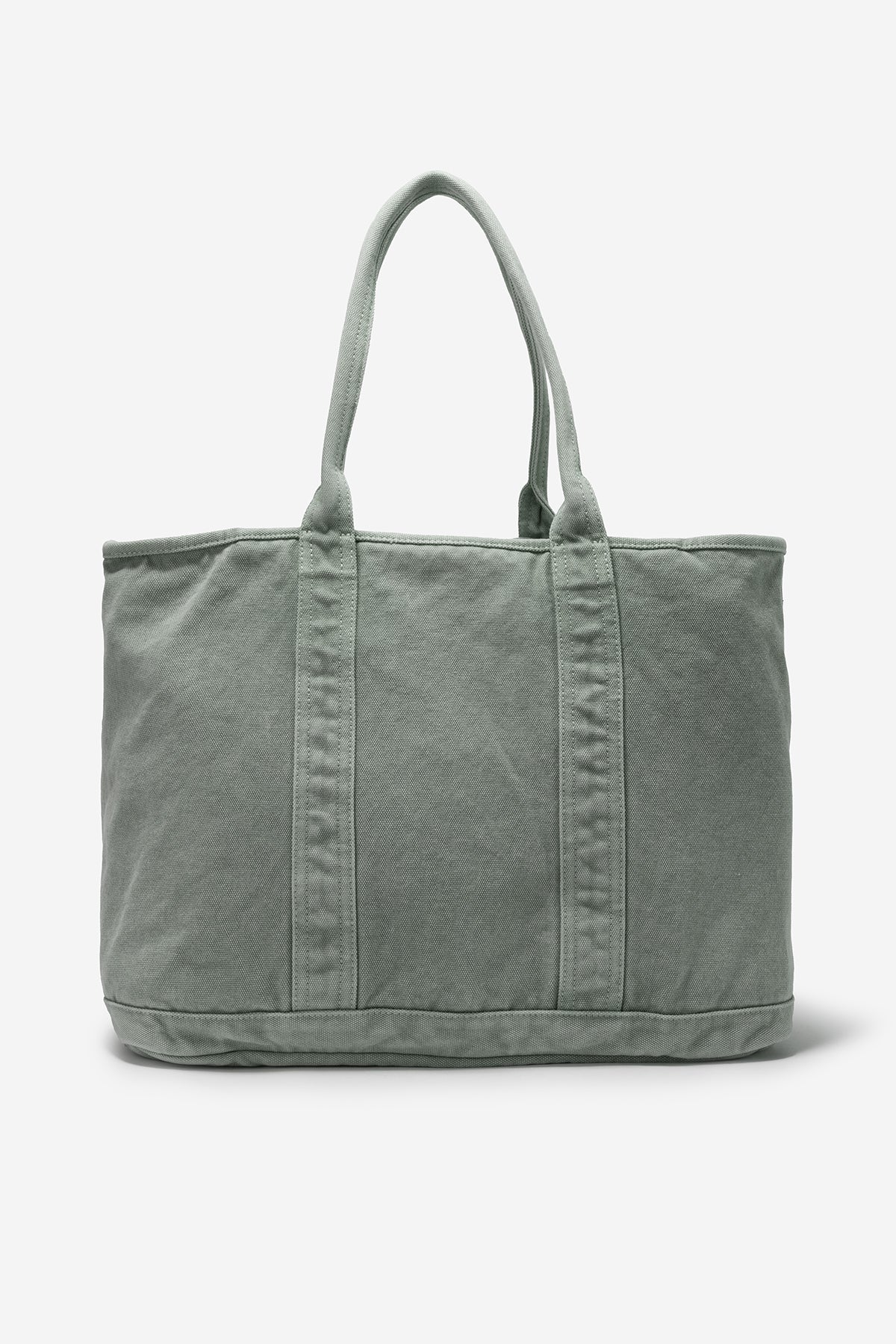 bolso-mediano-palms-verde-de-mujer-ecoalf-100-algod-n-reciclado-garment-dyed image 3