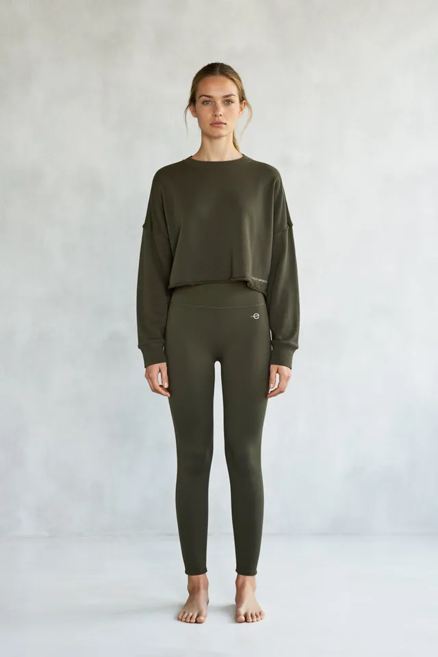 ecoalf-legging-mercer-verde-76-poliamida-reciclada-y-24-elastano-cintura-alta-de image 1