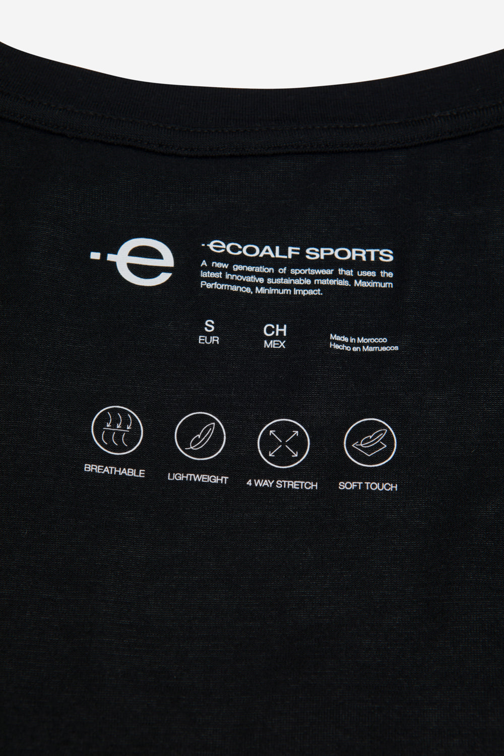 camiseta-ecoalf-amed-negra-para-hombre image 6