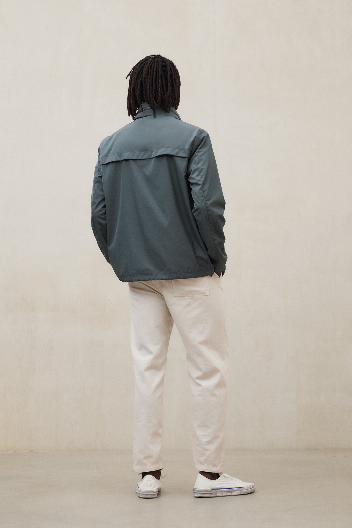 ecoalf-chaqueta-beni-verde-para-hombre-100-poli-ster-reciclado-repelente-al-agua image 3