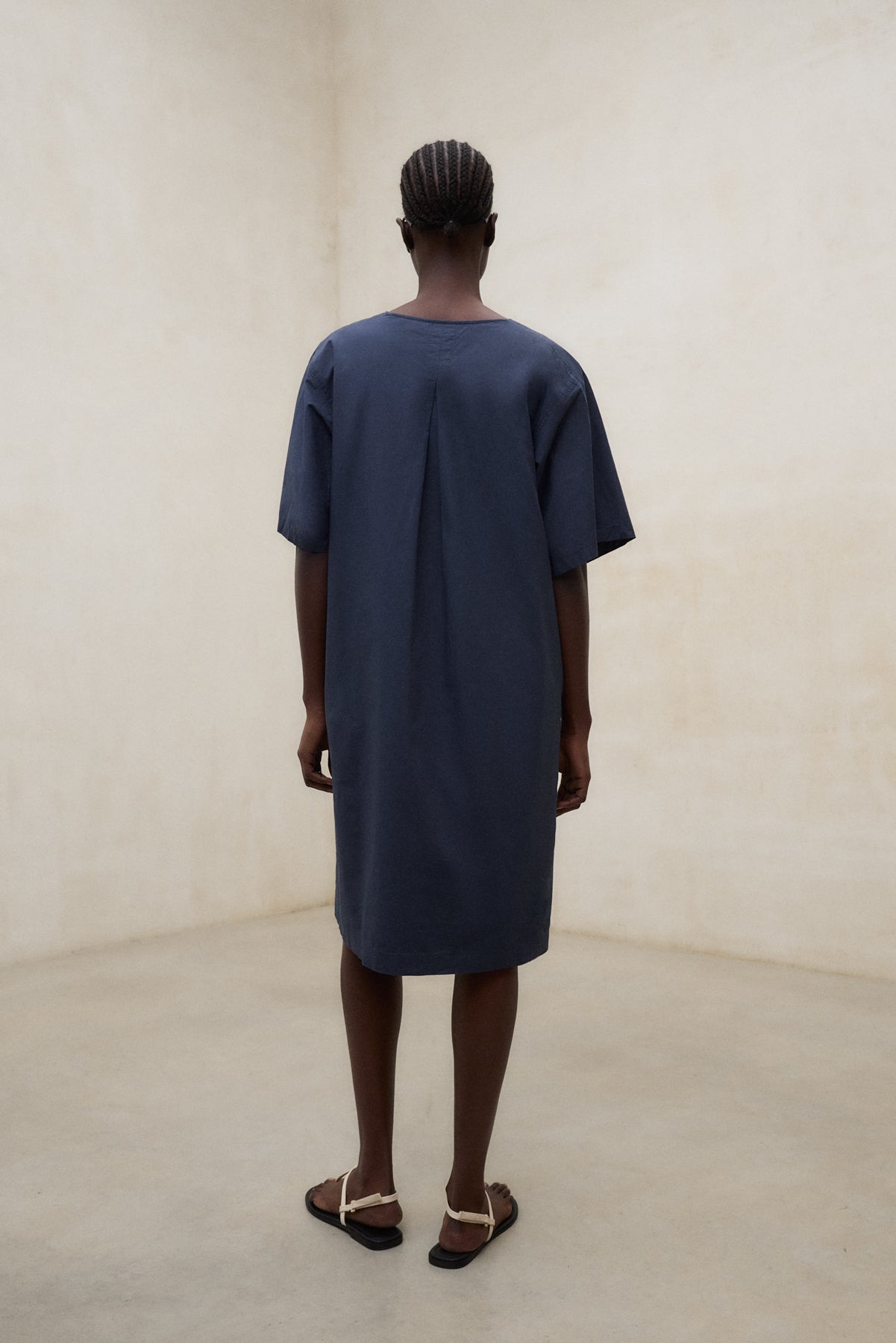 ecoalf-vestido-ludovica-azul-de-algod-n-regenerativo image 3