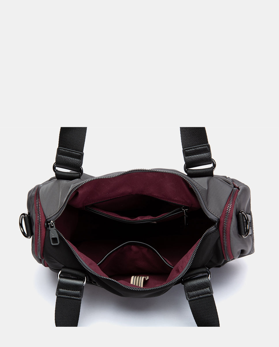 bolso-de-viaje-gris-abbacino-deportivo-reciclado image 6