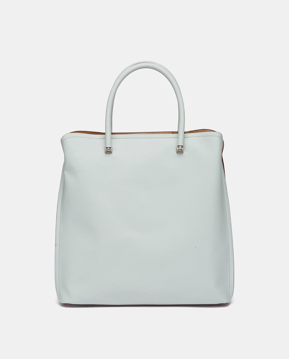 abbacino-bolso-de-mano-azul-shopper-reciclado image 3