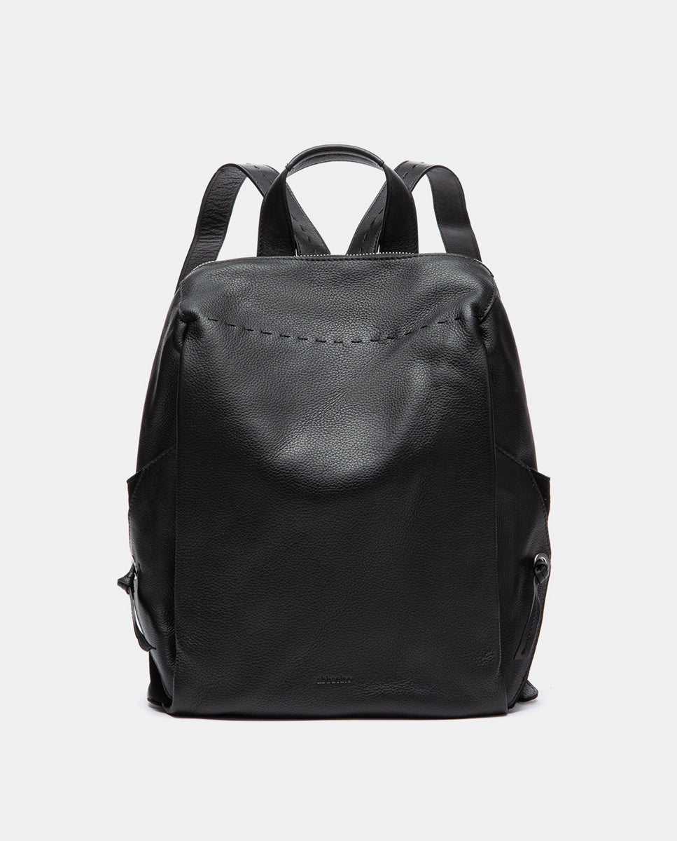 abbacino-mochila-piel-negro-minimalista image 1