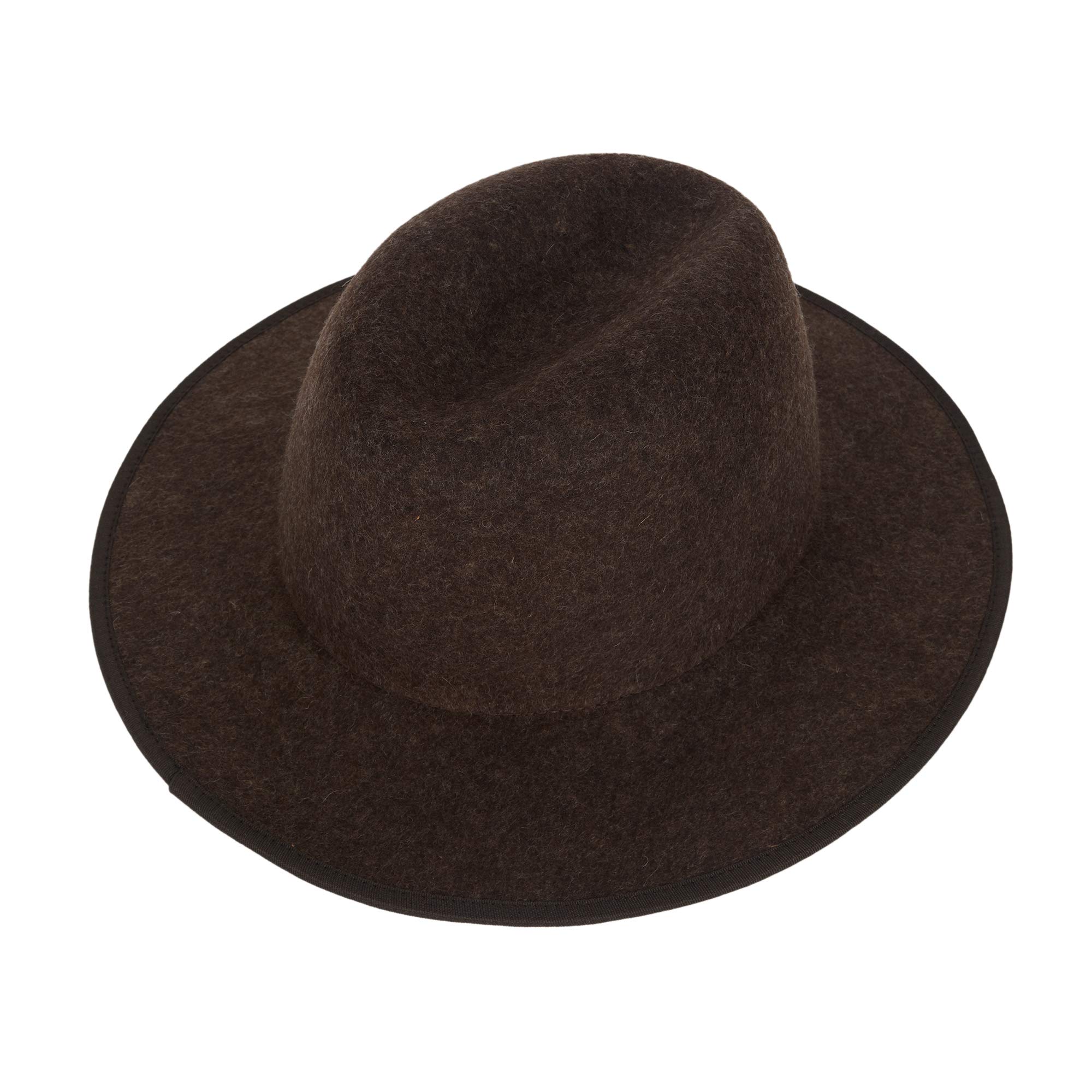 parfois-sombrero-fedora-de-lana-verde-oscuro-mujer image 3