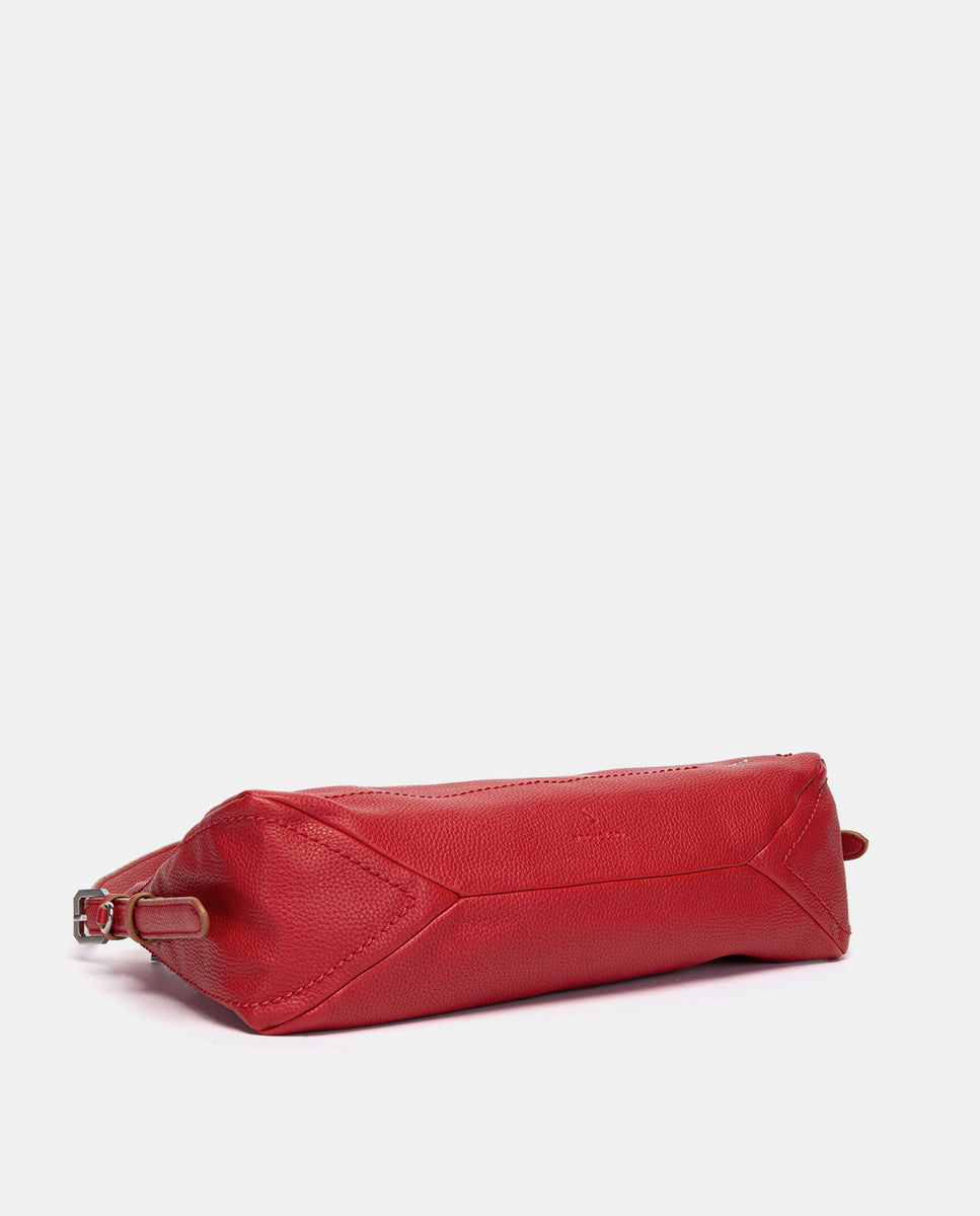 bolso-de-hombro-abbacino-rojo-en-materiales-reciclados image 6