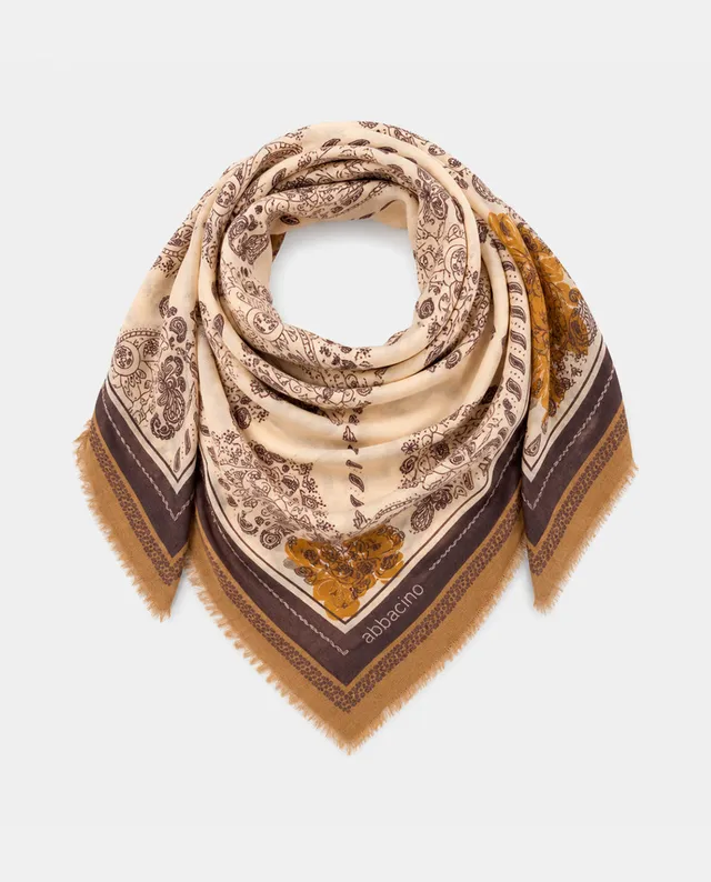 abbacino-bandana-grande-de-lana-estampado-paisley-mbar image 1