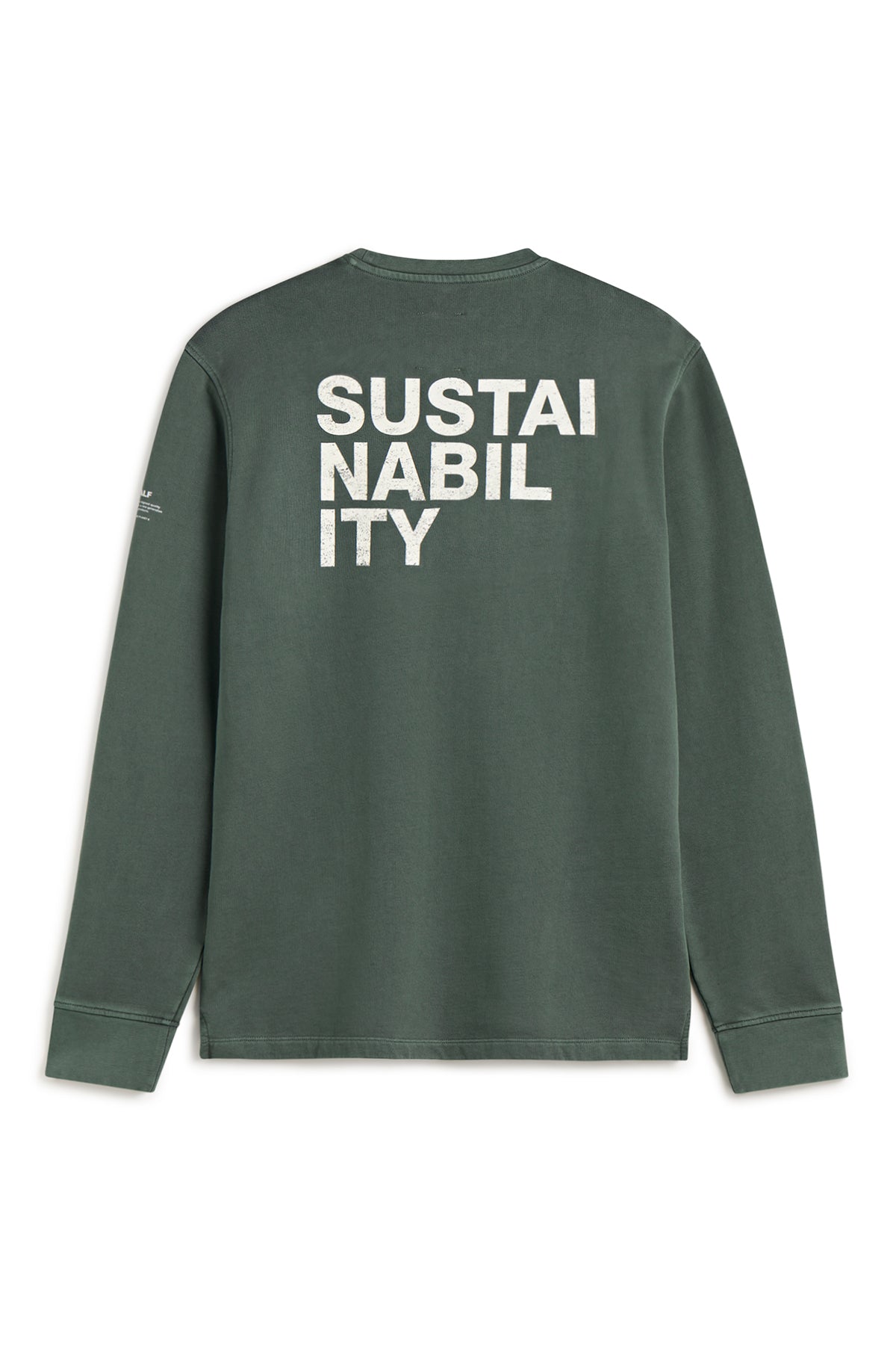 sudadera-sustano-de-ecoalf-para-hombre-algod-n-org-nico-y-reciclado-color-verde image 7