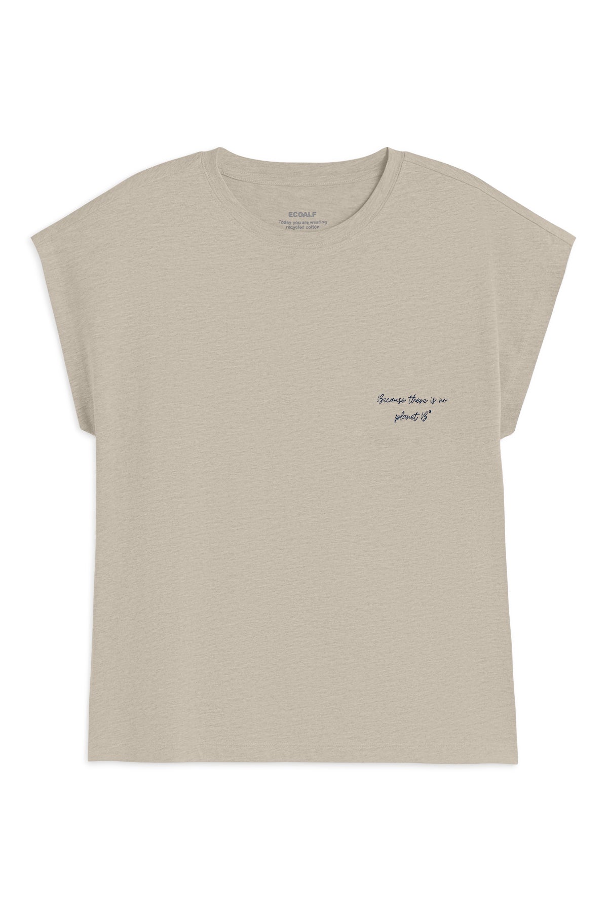 camiseta-ecoalf-namur-beige-de-mujer-50-algod-n-reciclado-fit-holgado image 5
