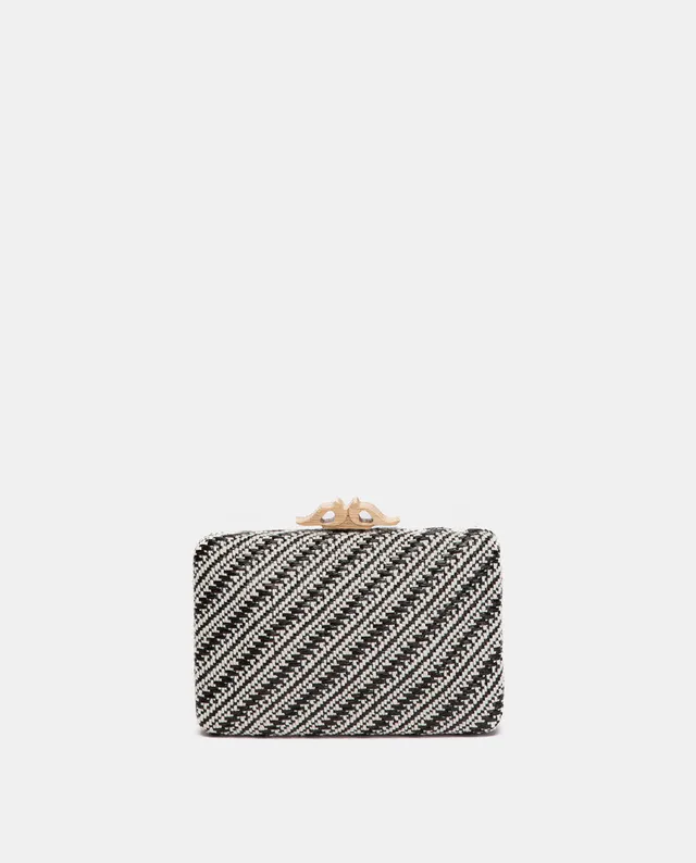 abbacino-clutch-fiesta-negro-geom-trico image 1