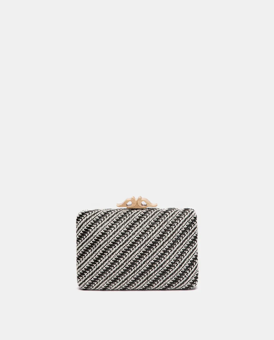 abbacino-clutch-fiesta-negro-geom-trico image 1