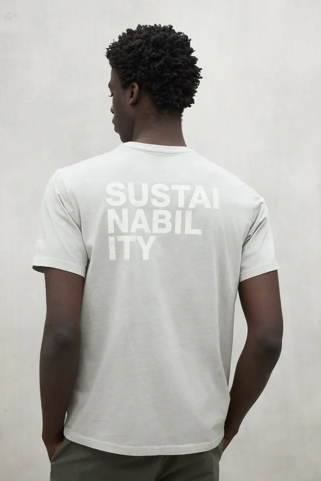 camiseta-sustano-beige-ecoalf image 1