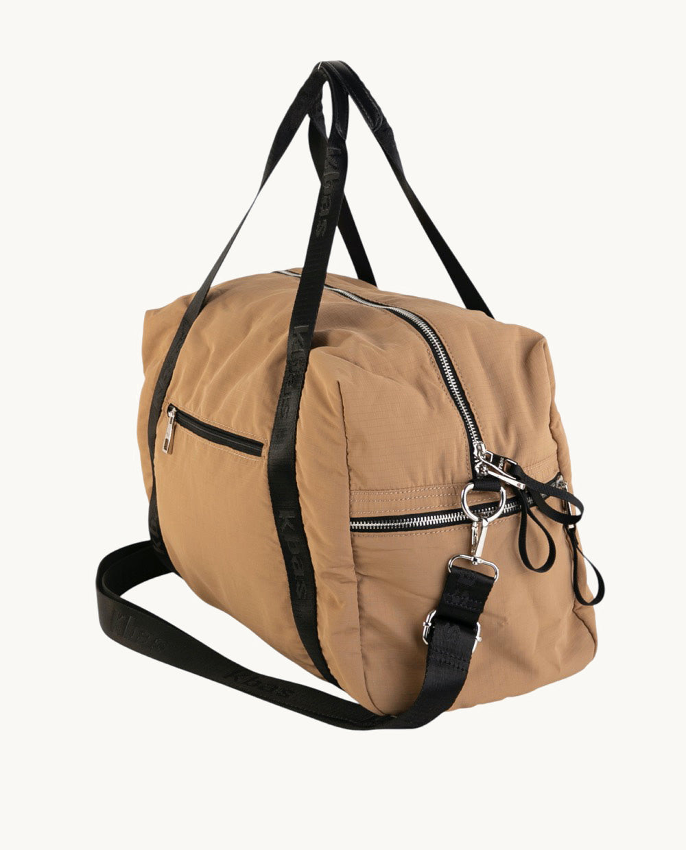 kbas-bolso-bowling-de-nylon-color-camel-42x21x28-cm image 2