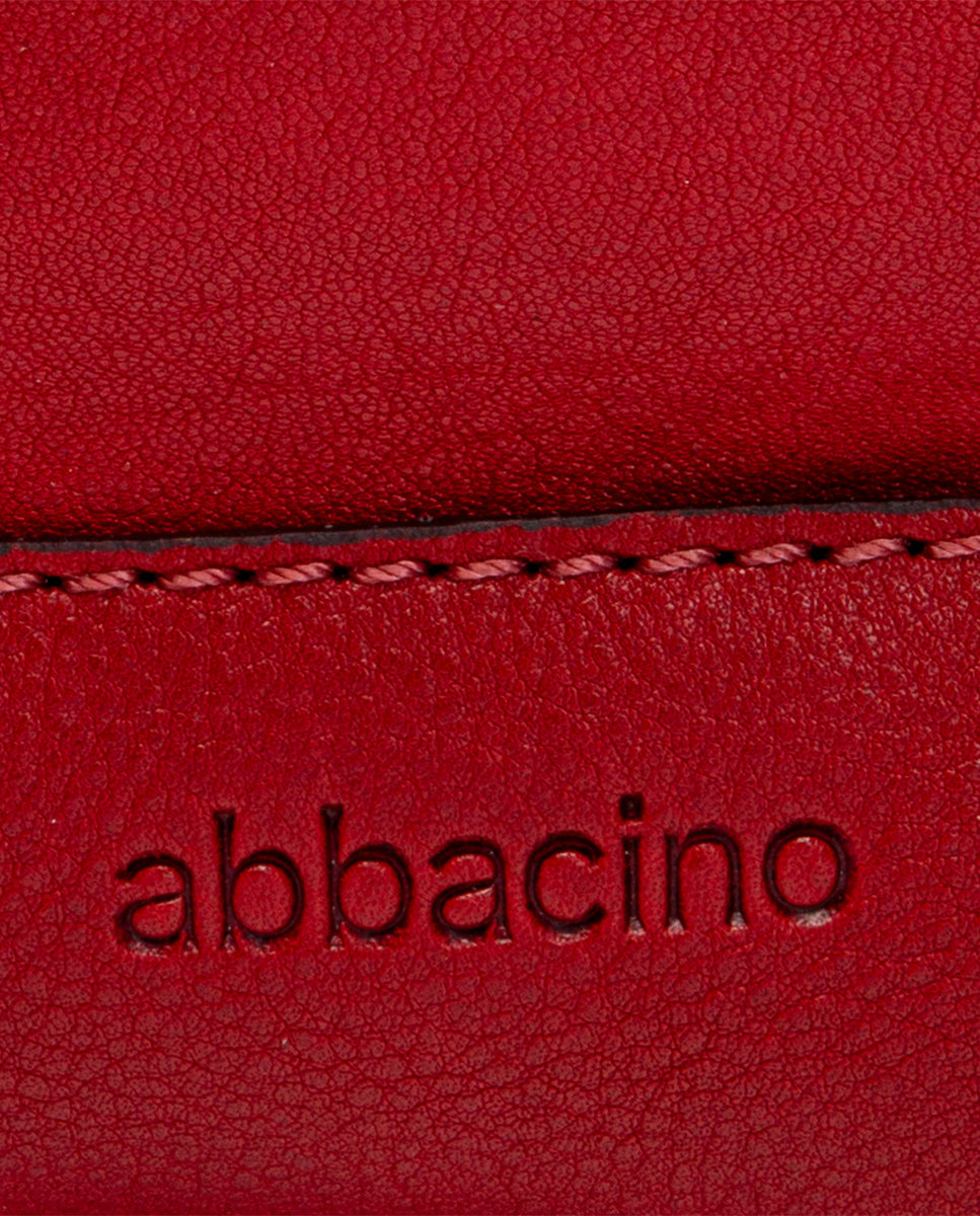 abbacino-bolso-de-hombro-hobo-de-piel-rojo image 6
