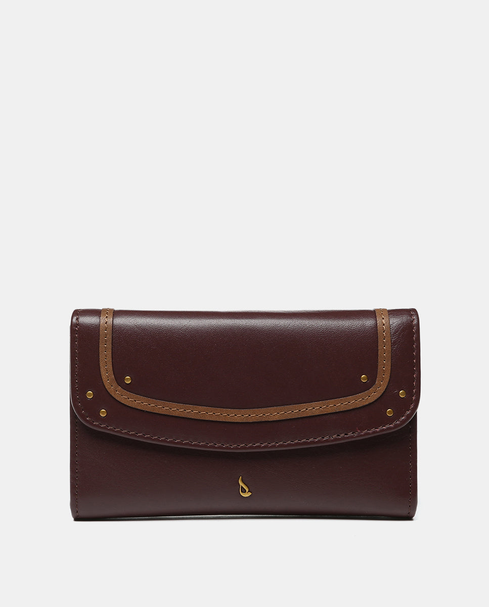abbacino-cartera-mediana-en-piel-burdeos image 1