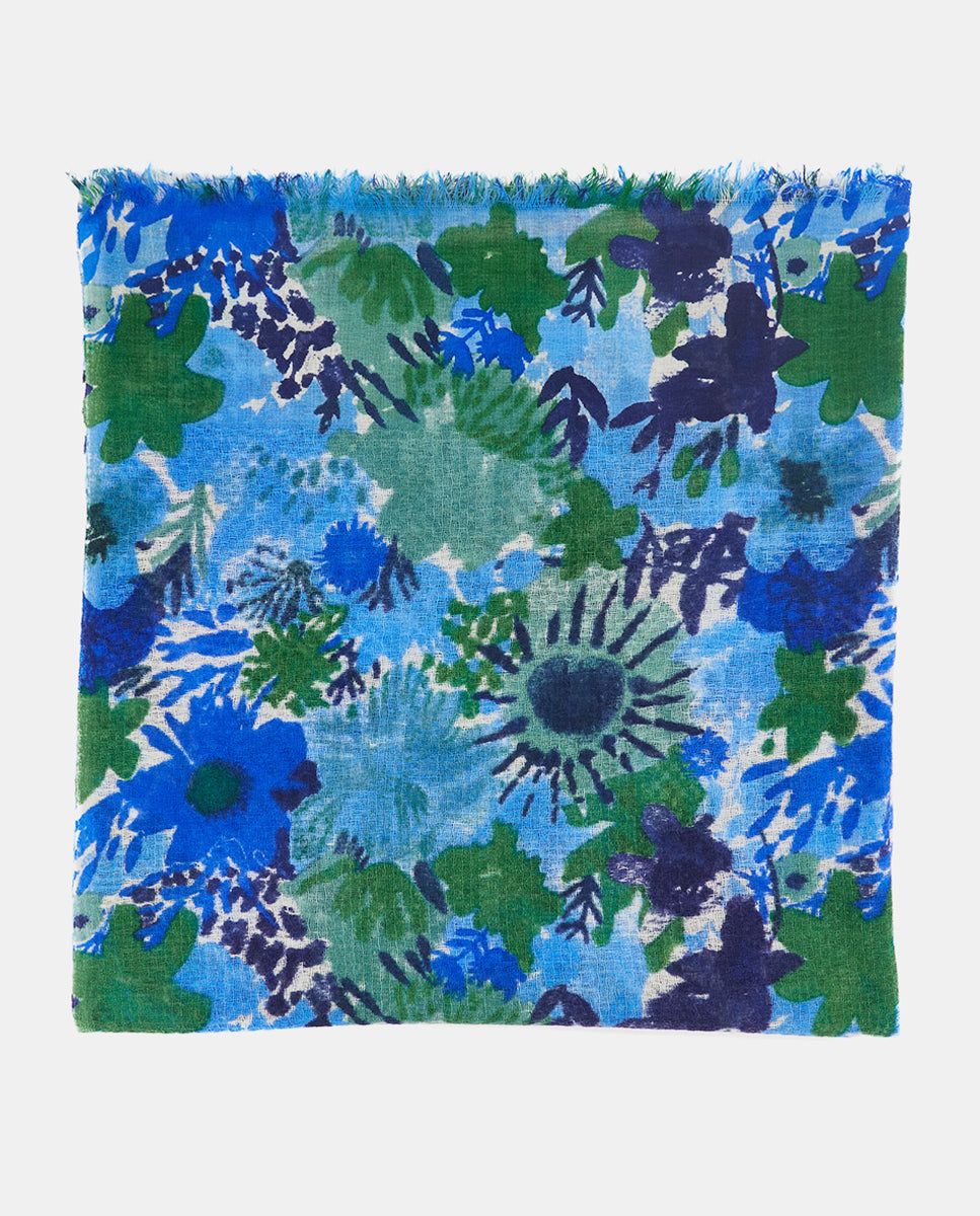 abbacino-pa-uelo-de-lana-azul-estampado-maxi-floral image 1