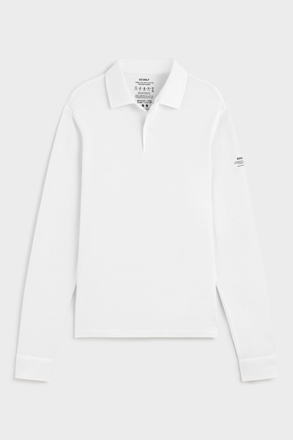 ecoalf-polo-patrick-blanco-de-hombre image 6