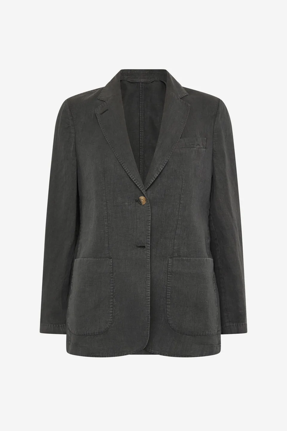 blazer-hoja-c-amo-gris-oscuro-ecoalf-100-c-amo-primavera-verano image 1