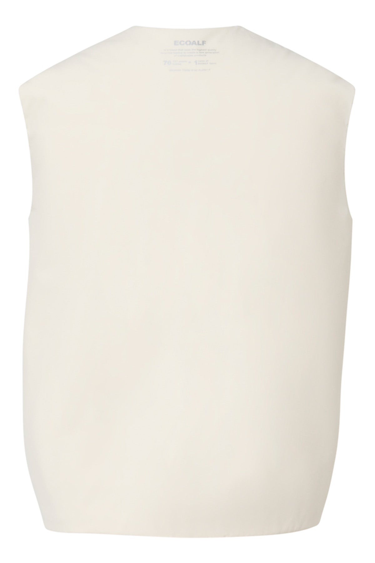 chaleco-ecoalf-karin-beige-de-poli-ster-reciclado-para-mujer image 6