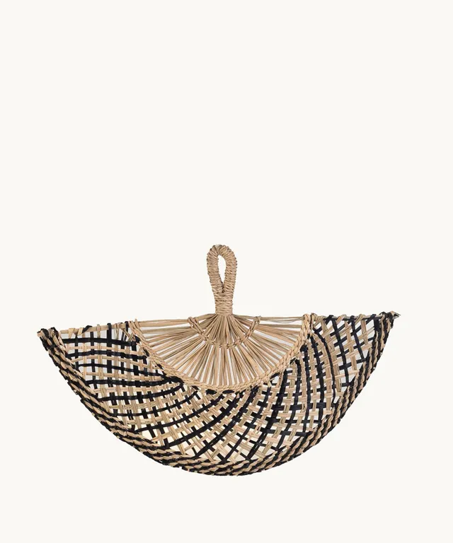 kbas-abanico-decorativo-de-seagrass-tejido-a-mano-colores-surtidos-ss26 image 1