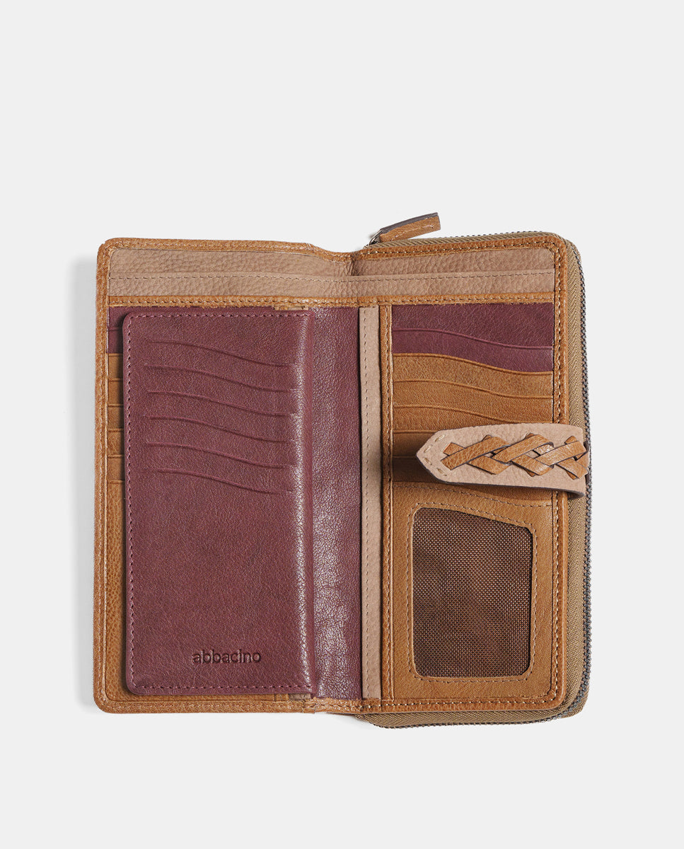 abbacino-cartera-grande-mujer-piel-verde image 2